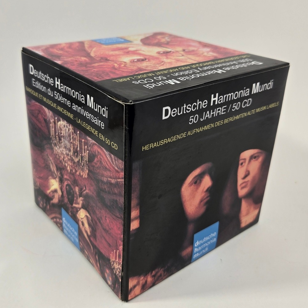 Various - Deutsche Harmonia Mundi 50th Anniv 50 CD DHM Classical Box Set VG+/EX